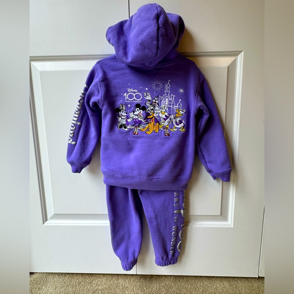 Disney 100 - sweatshirt and pants set size 4